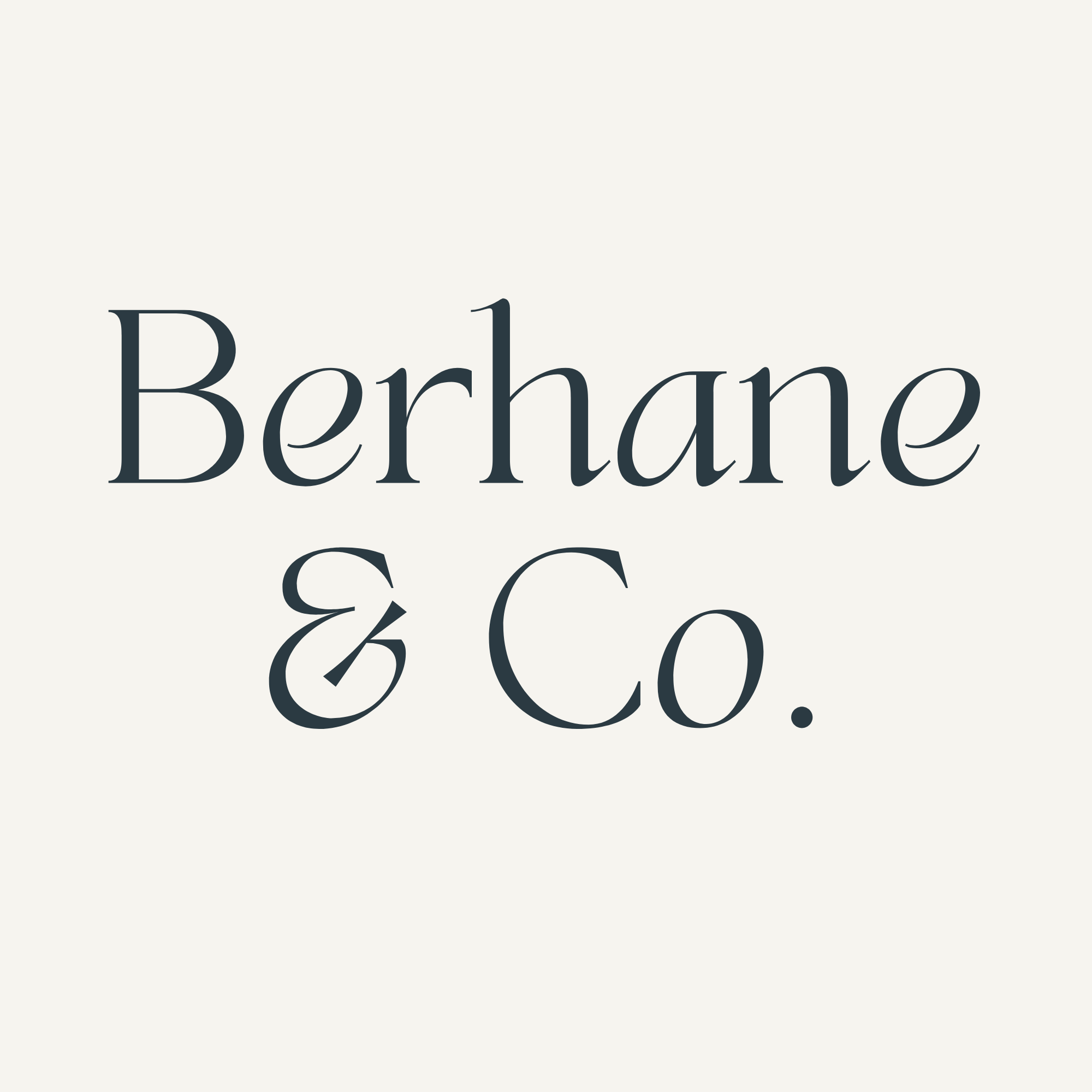 Berhane & Co. Advisory Session